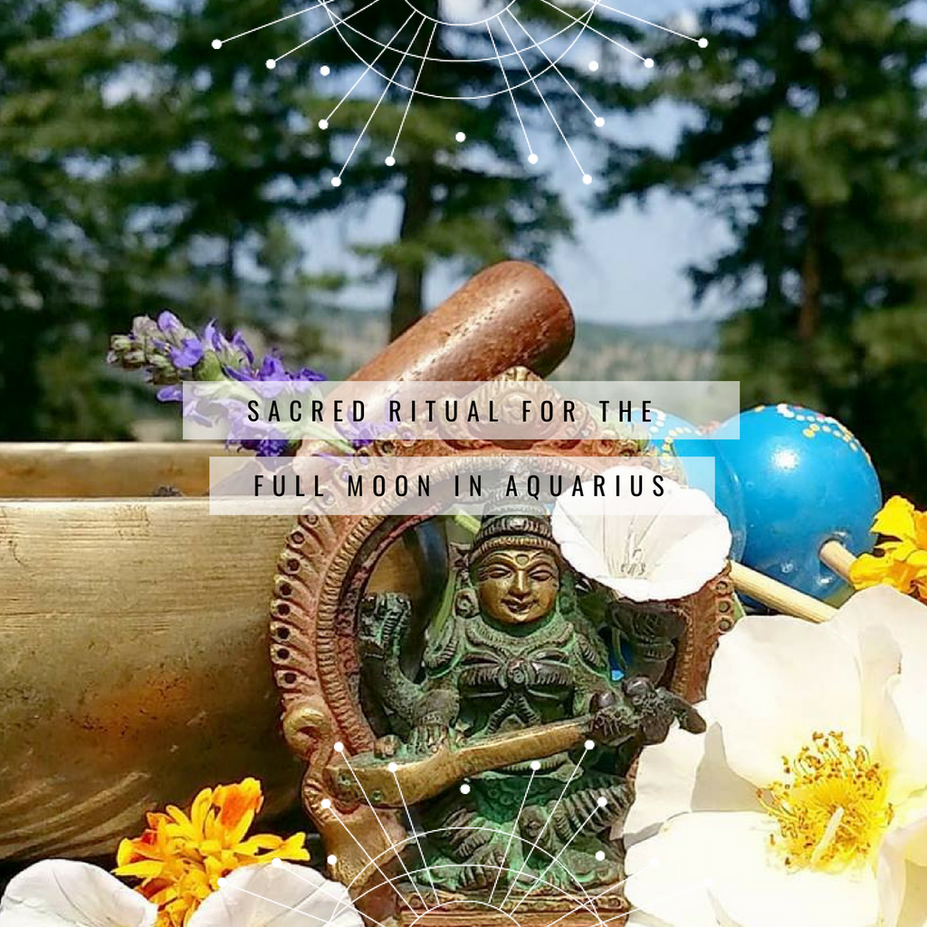 Sacred Ritual for the Full Moon in Aquarius