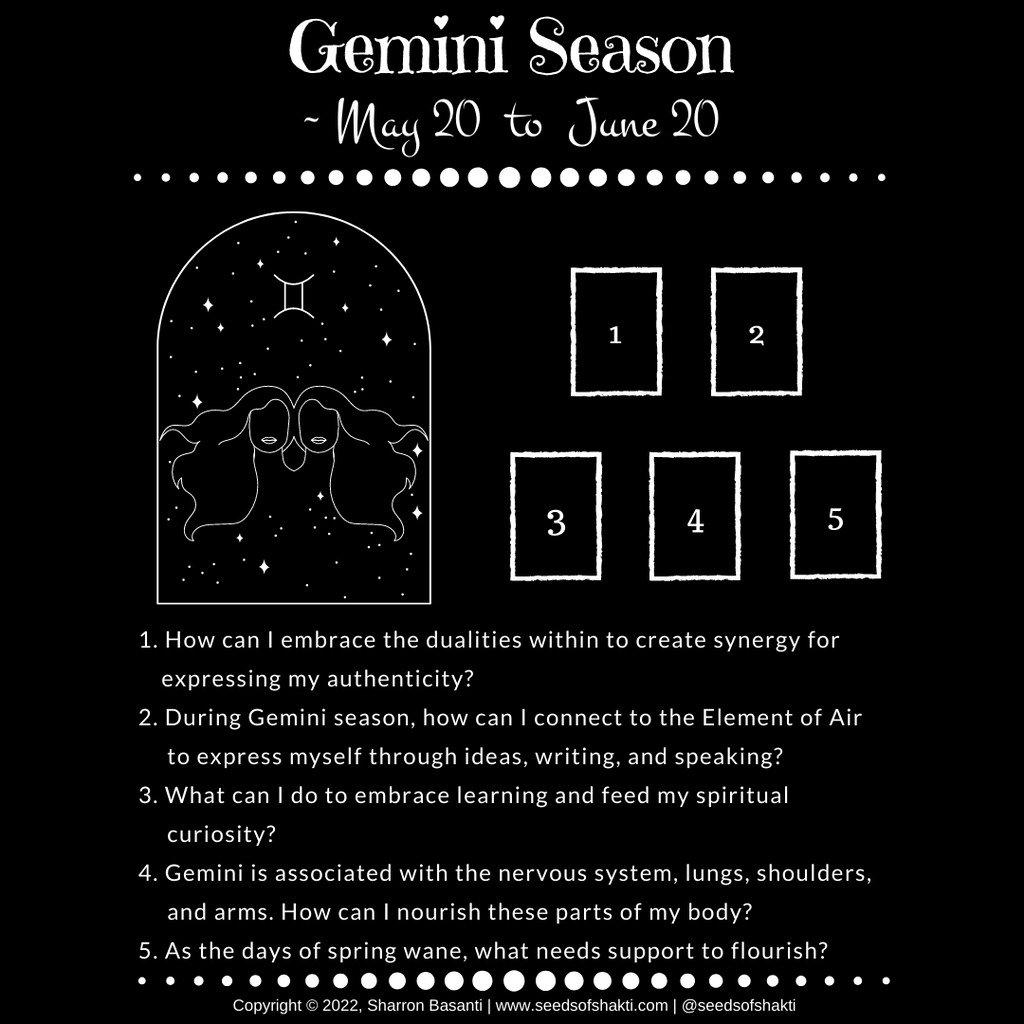 Gemini Season Tarot Spread