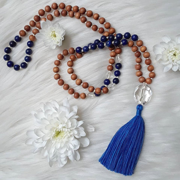 Throat Chakra Mala